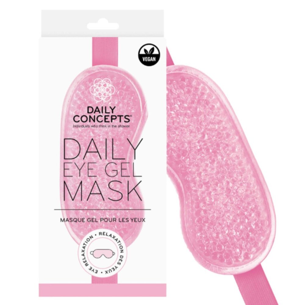 🌈4/$20 NIB Daily Concepts Daily Gel Eye Mask Shade Pink
